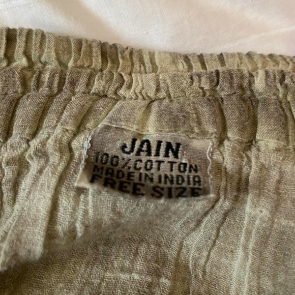 Green cottage core skirt - Picture 4 of 4